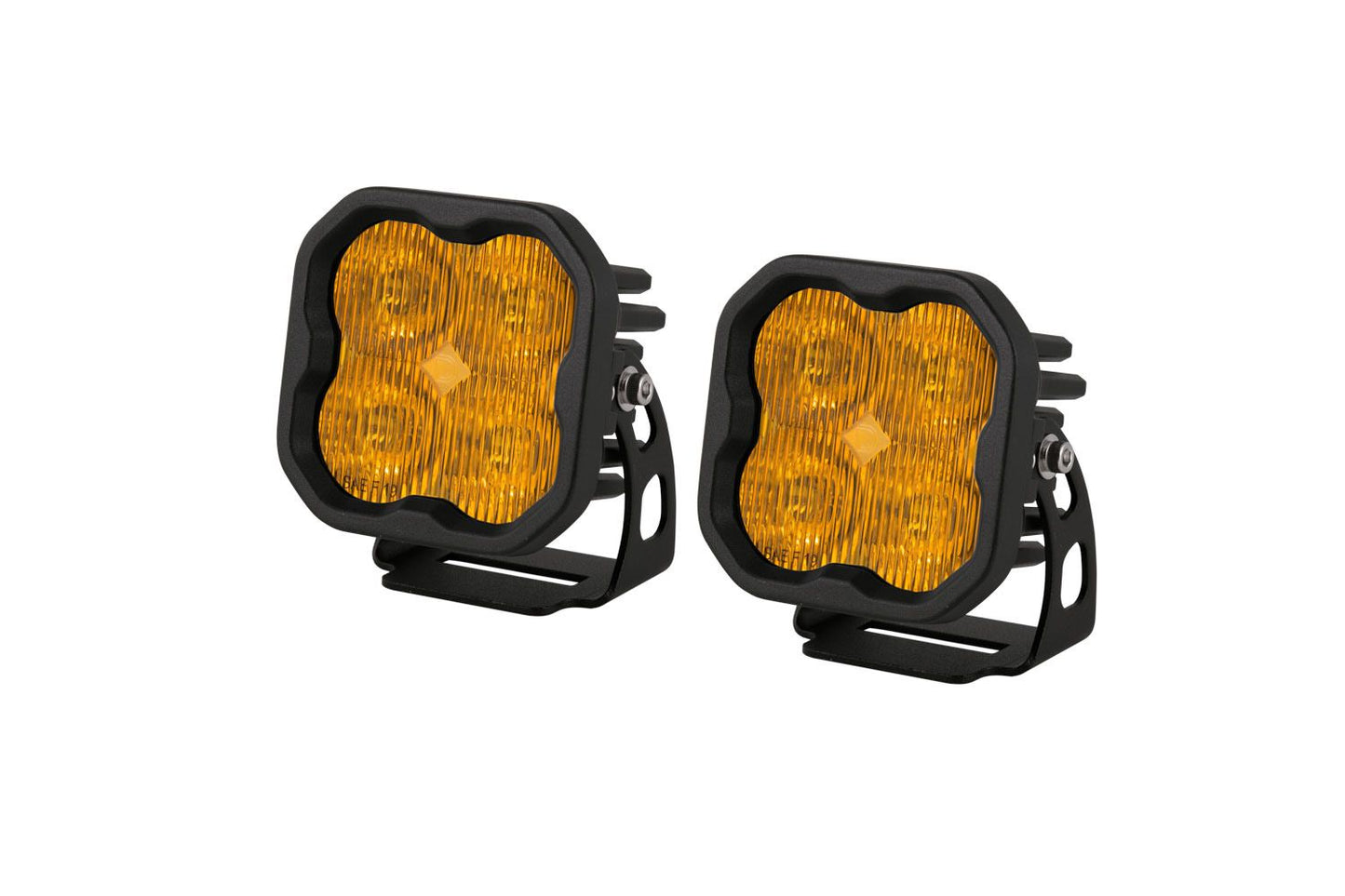 SS3 SAE Yellow Max LED Pod