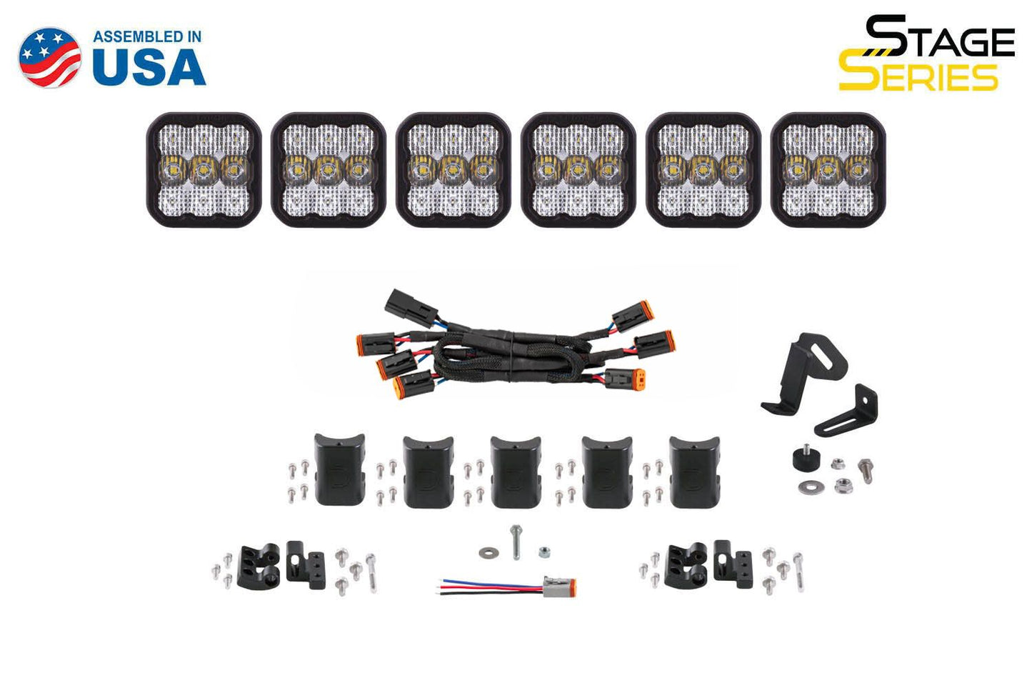 SS5 CrossLink 6-Pod LED Light Bar (Single)