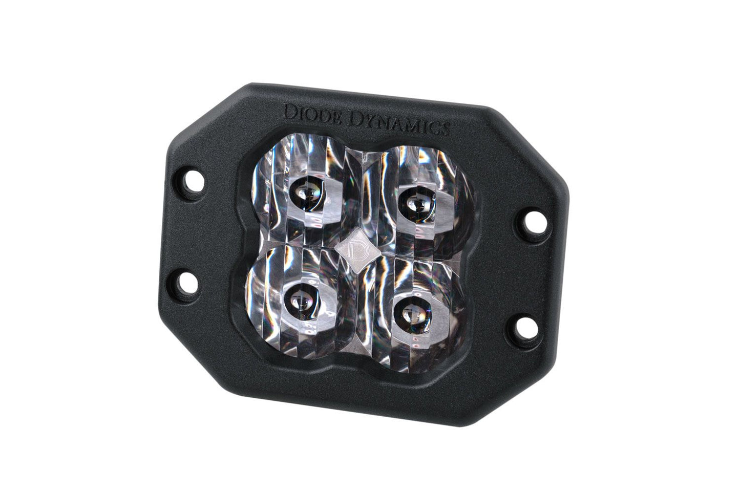 SS3 SAE/DOT White Pro Flush Mount LED Pod