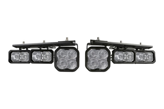 Stage Series Fog Pocket Kit for 2021-2024 Ford Bronco (w/ Steel Bumper)