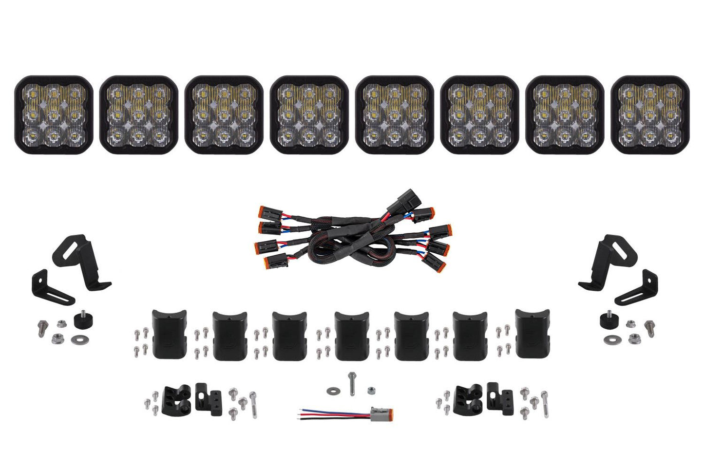 SS5 CrossLink 8-Pod LED Light Bar (Single)