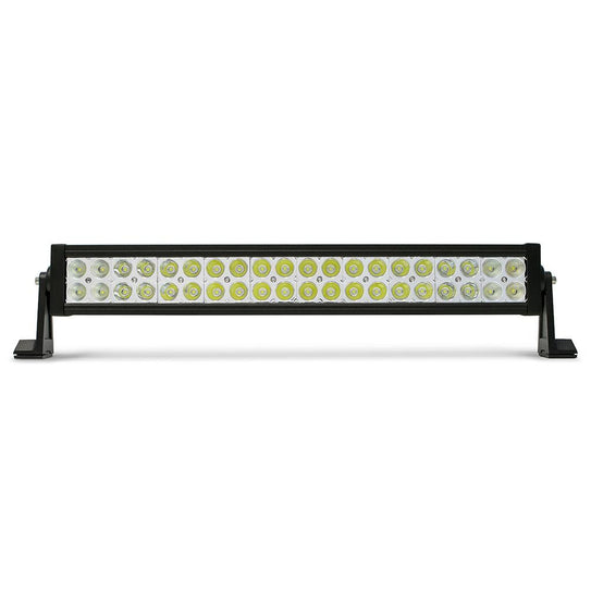 Dual Row LED Light Bar with Chrome Bezel
