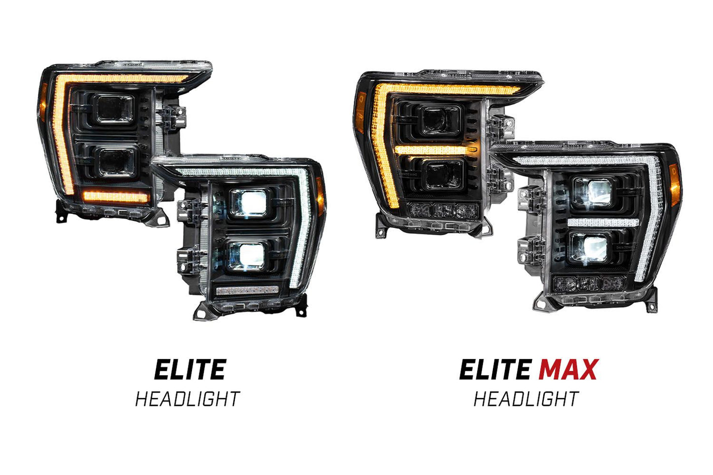 Elite Series LED Headlights for 2021-2023 Ford F-150