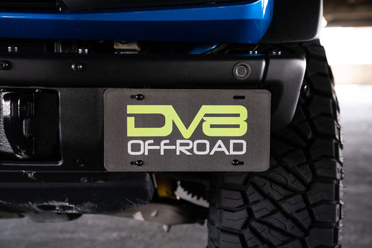 2021-2025 Ford Bronco | Factory Front Bumper License Relocation Bracket | Side