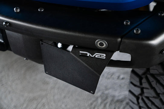 2021-2025 Ford Bronco | Factory Front Bumper License Relocation Bracket | Side
