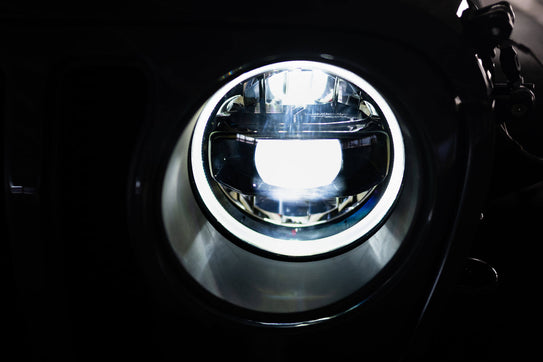2018-2025 Jeep JL & 2020-2025 Jeep JT LED Headlights | Black