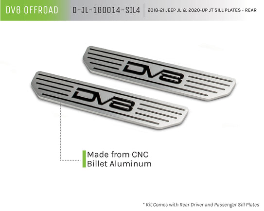 2018-2025 Jeep JL & 2020-2025 JT Sill Plates | Rear