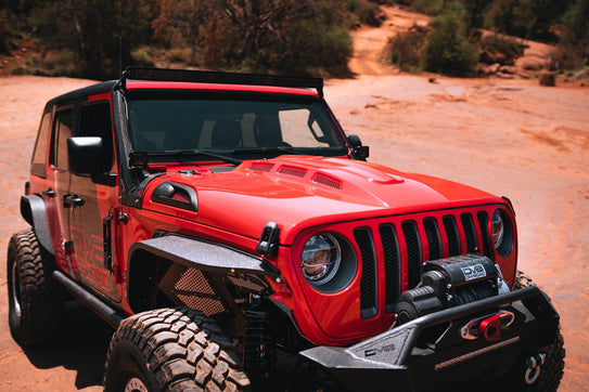2018-2025 Jeep JL & 2020-2025 Jeep JT Heat Dispersion Hood