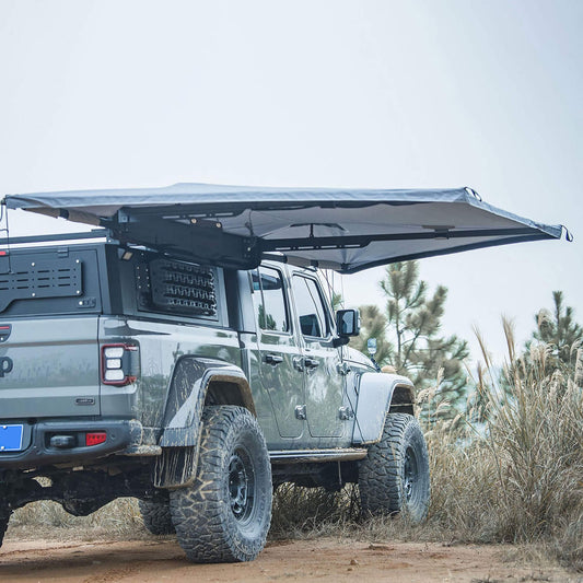 Awning - 180 Degree - Black Cover