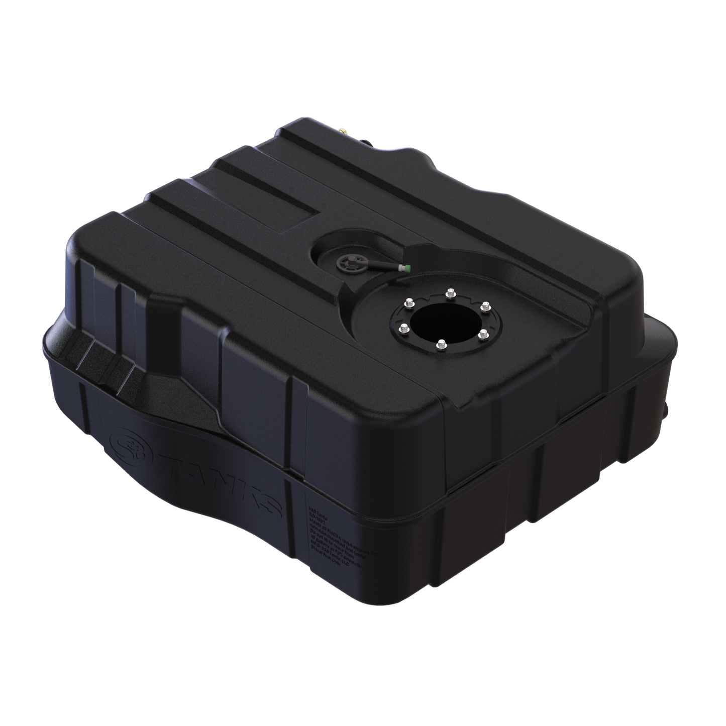 40 Gallon, After Axle, Replacement Fuel Tank 2000-10 Ford Powerstroke 7.3L, 6.0L, 6.4L Cab Chassis