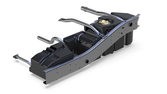62 Gallon Replacement Fuel Tank for 2004-2010 GM Duramax 6.6L LLY, LBZ, LMM Crew Cab Short Bed