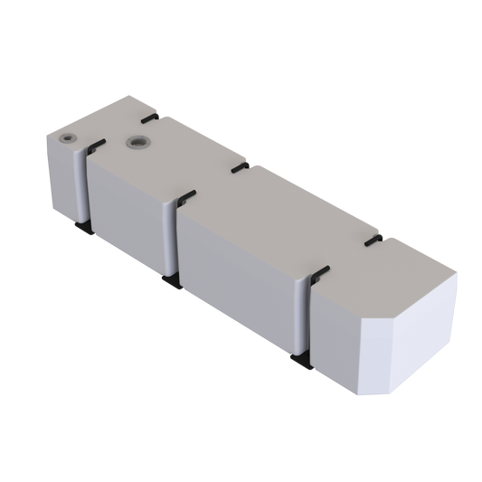 22 Gallon Driver Side Undercarriage Fresh/Grey Water Tank 2007-24 Mercedes Sprinter 144" & 170"