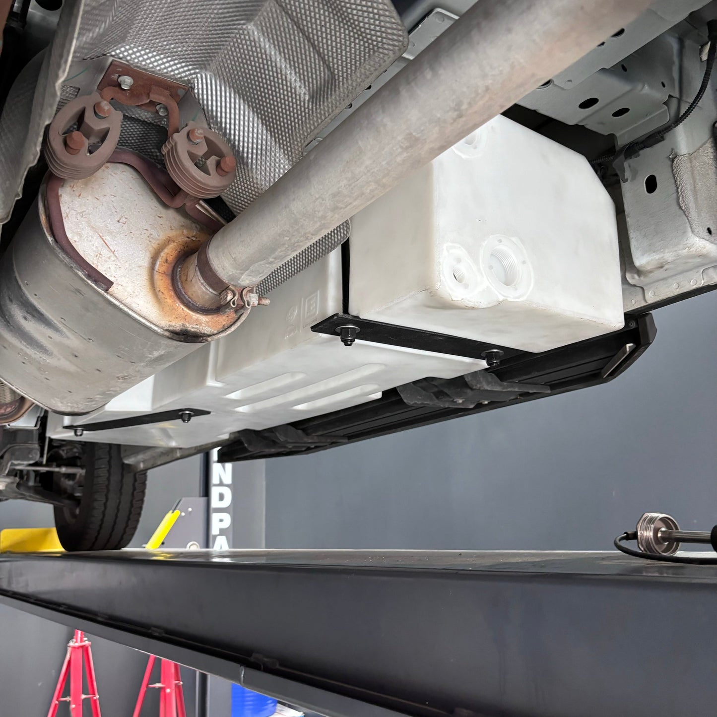 20 Gallon Passenger Side Undercarriage Fresh Water Tank for 2015-2024 Ford Transit 148" & 148" EXT