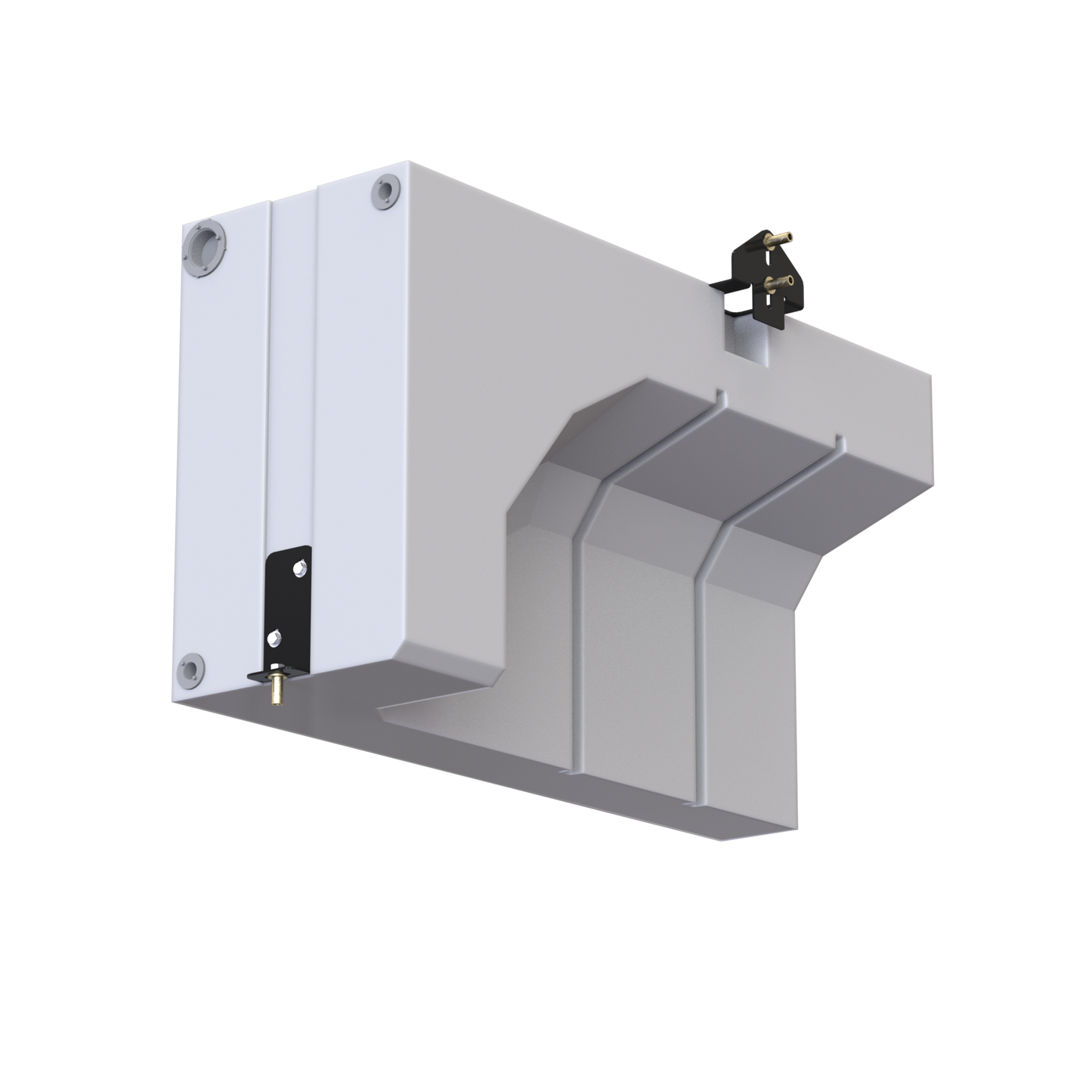 34 Gallon Wheel Well Water Tank (PASSENGER SIDE) for 2013-2024 Dodge Ram Promaster 1500, 2500, 3500 136", 159" AND 159" EXT