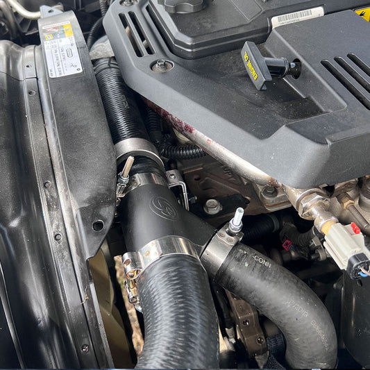 Aluminum Y-Pipe for 2013-2015 Dodge Ram Cummins 6.7L (Dual Radiator)