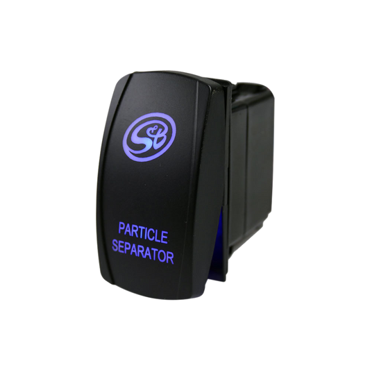 LED Rocker Switch w/ S&B Logo for Particle Separator