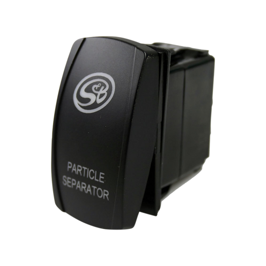 LED Rocker Switch w/ S&B Logo for Particle Separator