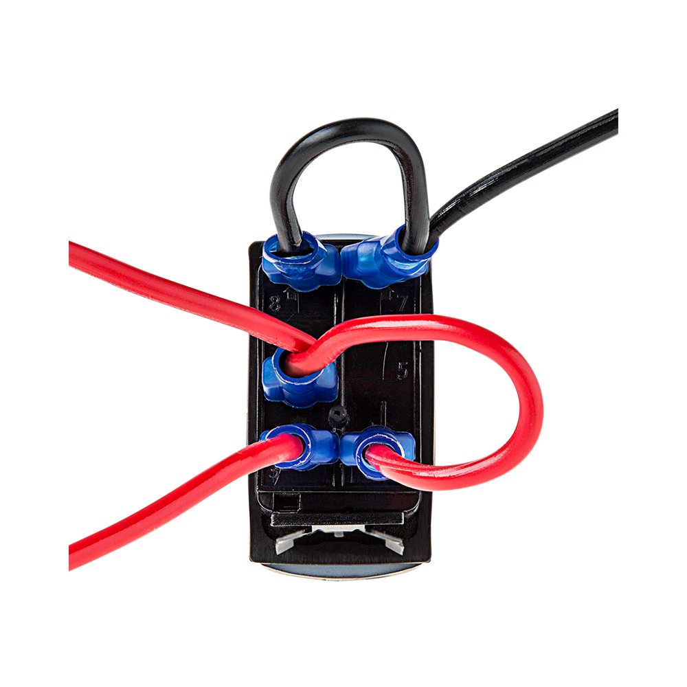 LED Rocker Switch w/ S&B Logo for Particle Separator