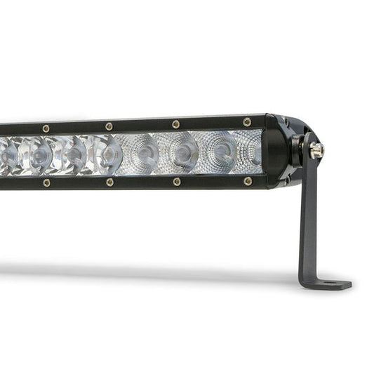 Single Row LED Light Bar with Chrome Face