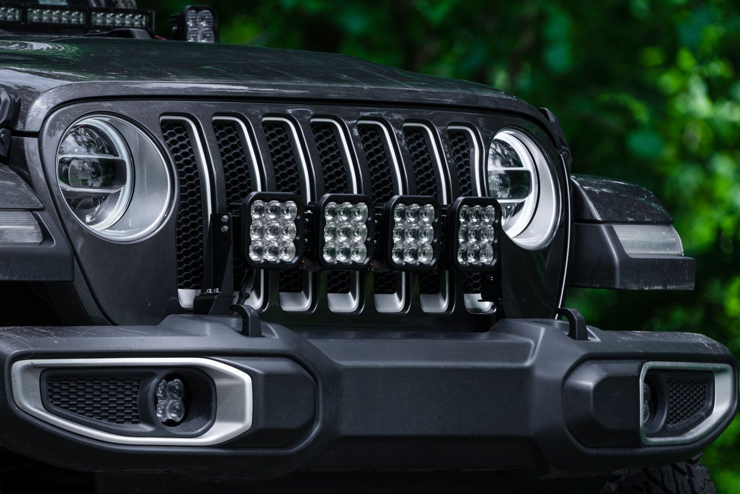 SS5 Grille CrossLink Lightbar Kit for 2018-2025 Jeep JL Wrangler/Gladiator