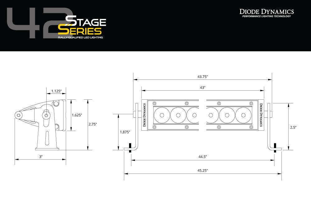 Stage Series 42" Combo Light Bar
