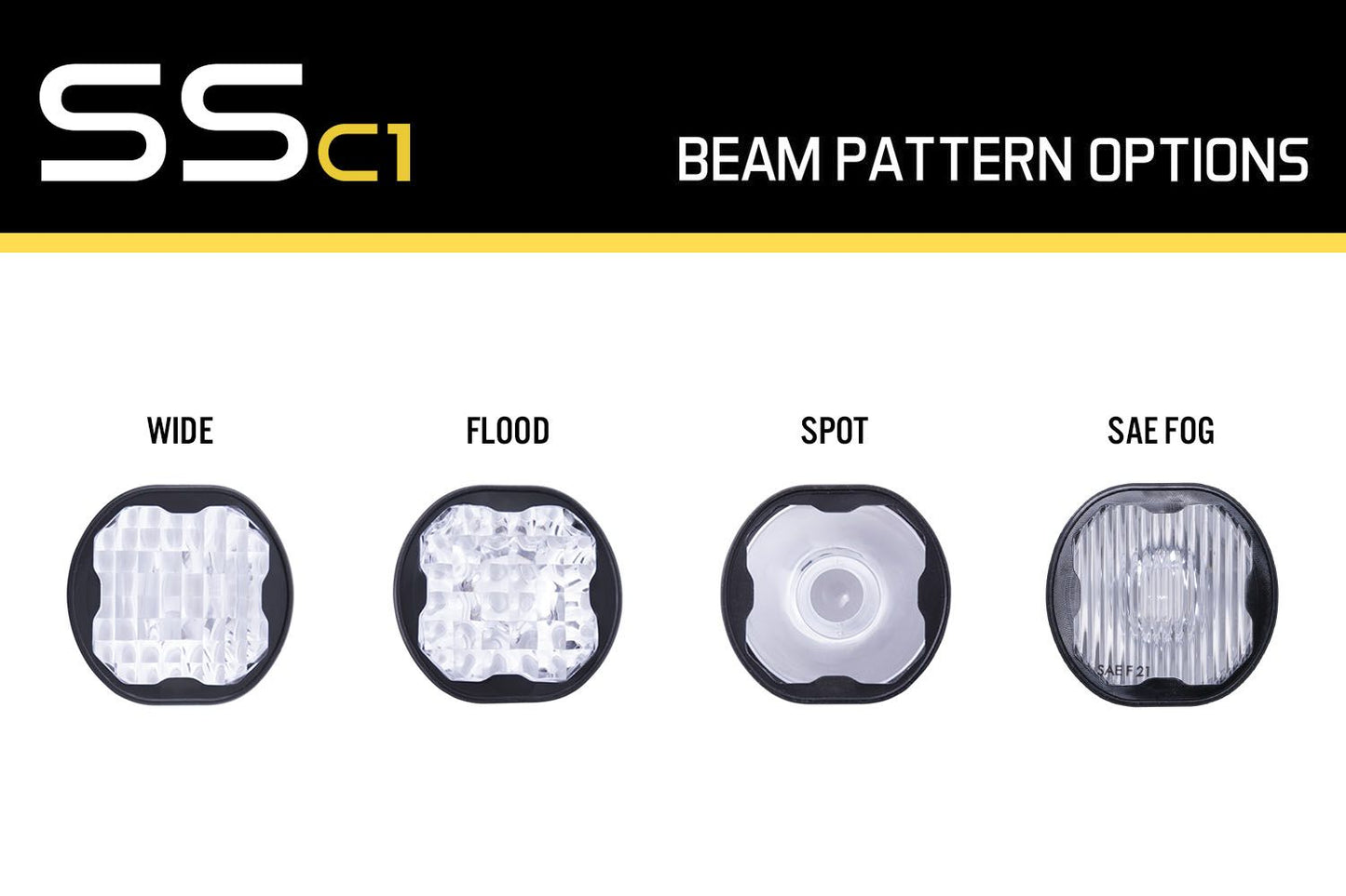 Clear Lens for SSC1 LED Pods (One)