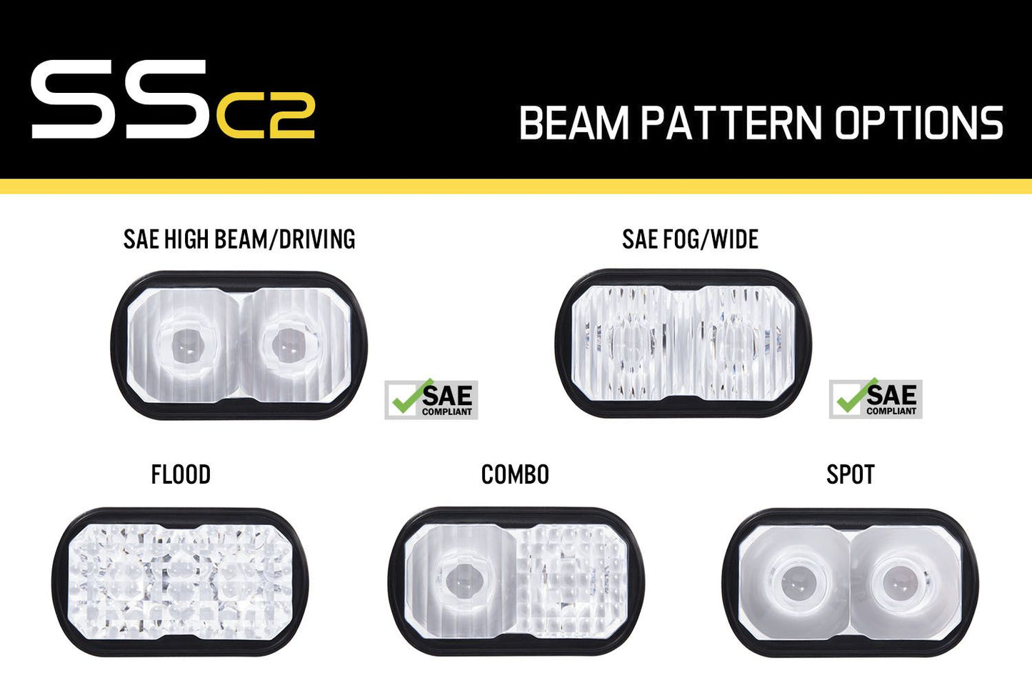 Clear Lens for SSC2 LED Pods (One)