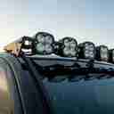Toyota XL Linkable Light Bar Roof Kit 05-22 Tacoma Baja Designs-3