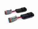 Ford F250/450 Super Duty H10 to DT Fog Light Adapters-1