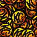 KC Racer 50 Hook and Loop Patch - Round - 2.5 inch - 7005-2