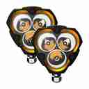 KC HiLITES FLEX ERA 3 - 2-Light System - Ditch Mount - 40W Spot Beam - for 02-09 Toyota 4Runner - 97130-7