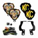 KC HiLITES FLEX ERA 3 - 2-Light System - Ditch Mount - 40W Combo Beam - for 02-09 Toyota 4Runner - 97131-1