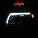 LED BAR PROJECTOR BLACK HEADLIGHT-6