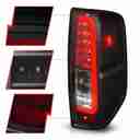 LED TAIL LIGHTS W/ LIGHT BAR BLACK-9