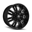 Mayhem Assault 8070 Black 18X9 5-114.3/5-127 18Mm 87Mm - 8070-8956B18-1