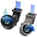 S&B Intake Elbow 180 Degree For 98-02 Dodge Ram 2500 3500 5.9L Diesel  - 76-1007-5