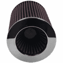 Air Filter (Cotton Cleanable) For Intake Kits: 75-2556-1-5