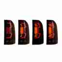 2008-2013 Chevy Silverado 1500 / 2008-2014 Silverado 2500 HD 3500 HD / 2007 Silverado 1500 2500 3500 New Body LED Sequential Taillights - Black / Smoke-3