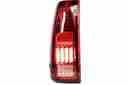 1999-2007 Chevy Silverado 1500 2500 3500 / 1999-2002 GMC Sierra 1500 2500 3500 LED Taillights - Chrome / Red-4