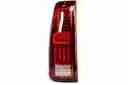 1999-2007 Chevy Silverado 1500 2500 3500 / 1999-2002 GMC Sierra 1500 2500 3500 LED Taillights - Chrome / Red-6