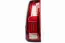 1999-2007 Chevy Silverado 1500 2500 3500 / 1999-2002 GMC Sierra 1500 2500 3500 LED Taillights - Chrome / Red-9