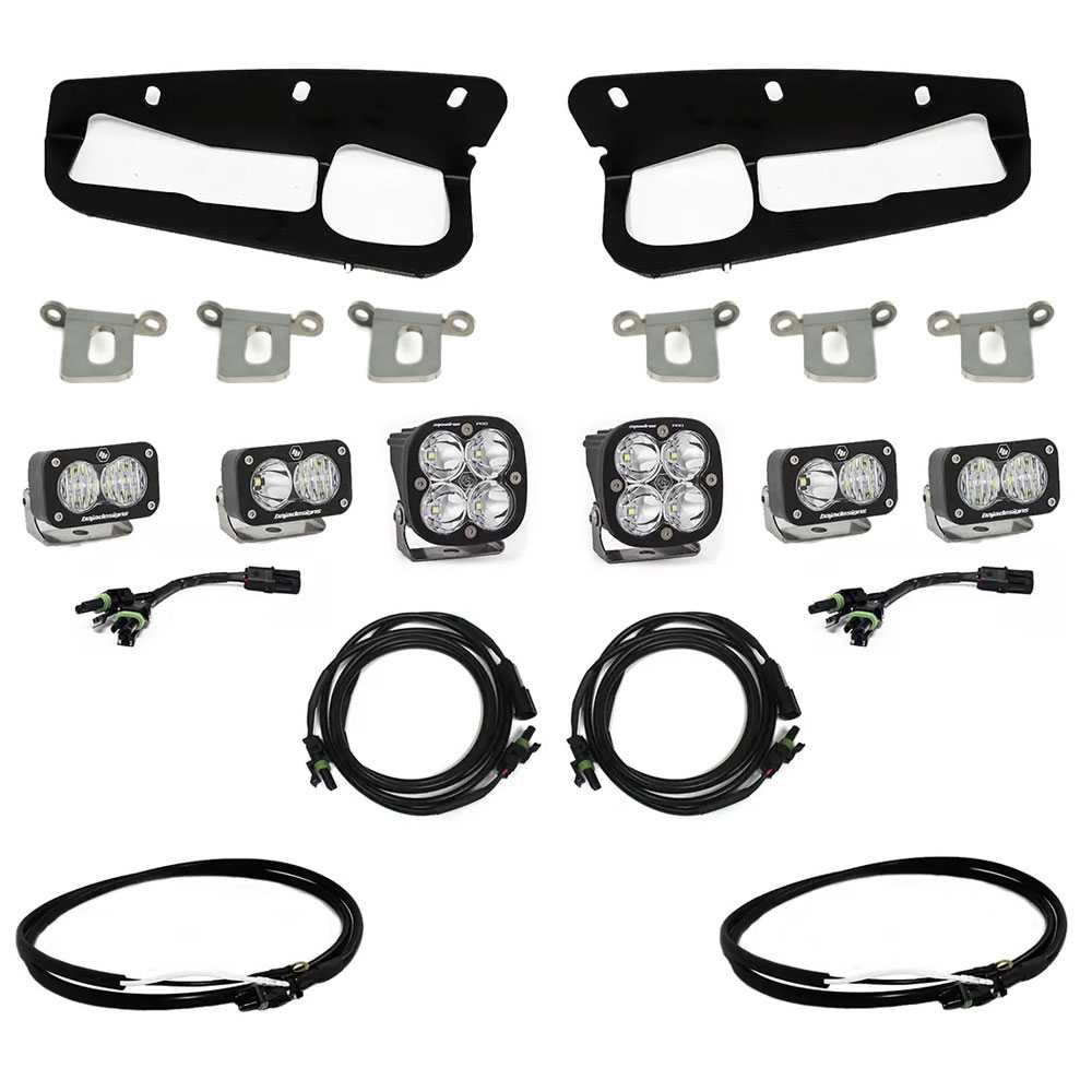 Bronco Fog Pocket Kit 21-Up Ford Bronco Pro Baja Designs