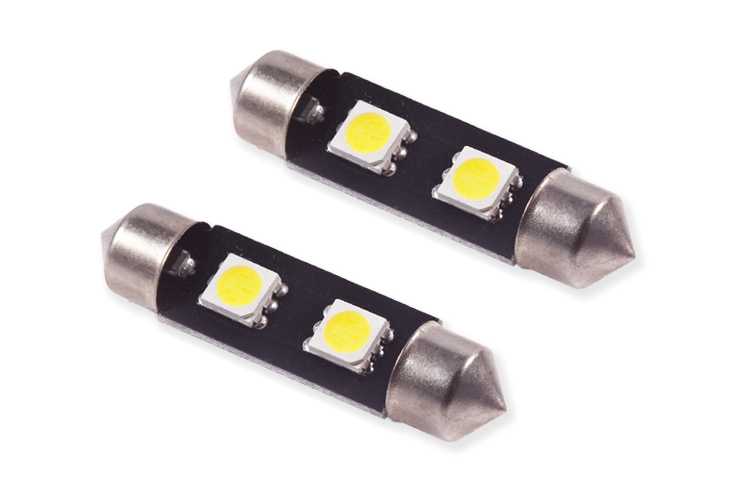 Diode Dynamics - 39mm SMF2 LED Cool White (pair) - DD0092P