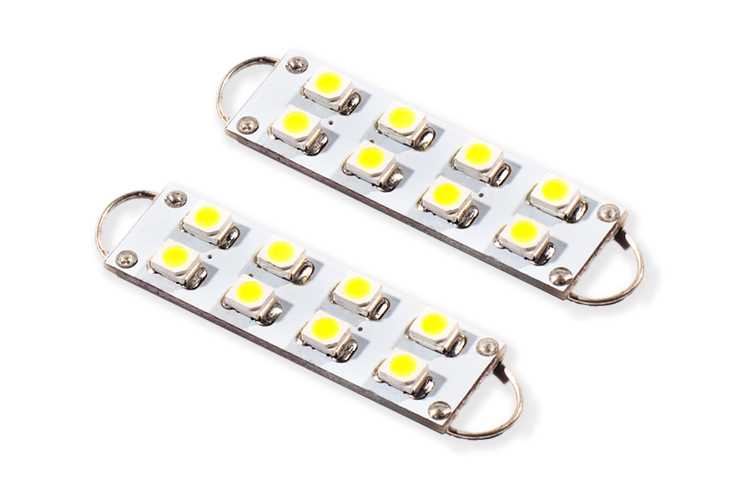 Diode Dynamics - 44mm SML8 LED Cool White (pair) - DD0102P
