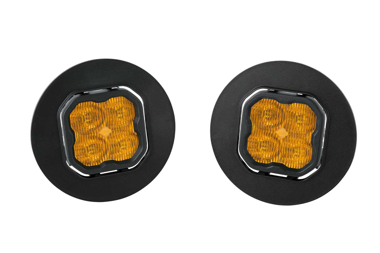 Diode Dynamics - SS3 LED Pod Max Type GM5 Kit Yellow SAE Fog - DD6711