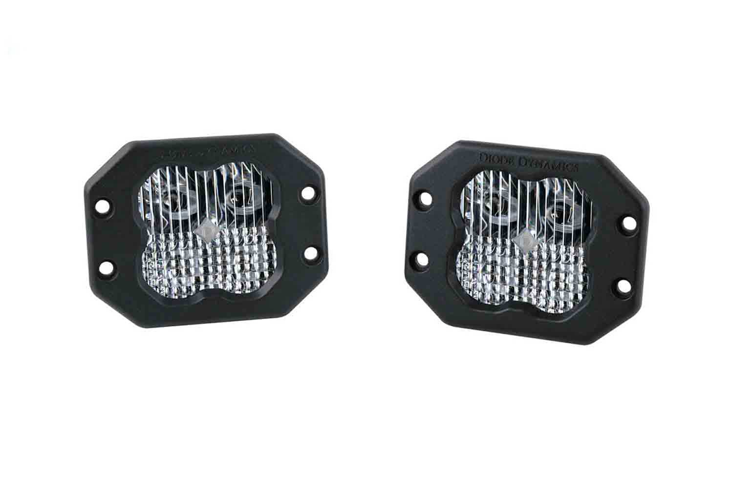 Diode Dynamics - SS3 LED Pod Sport White Combo Flush (pair) - DD6718P