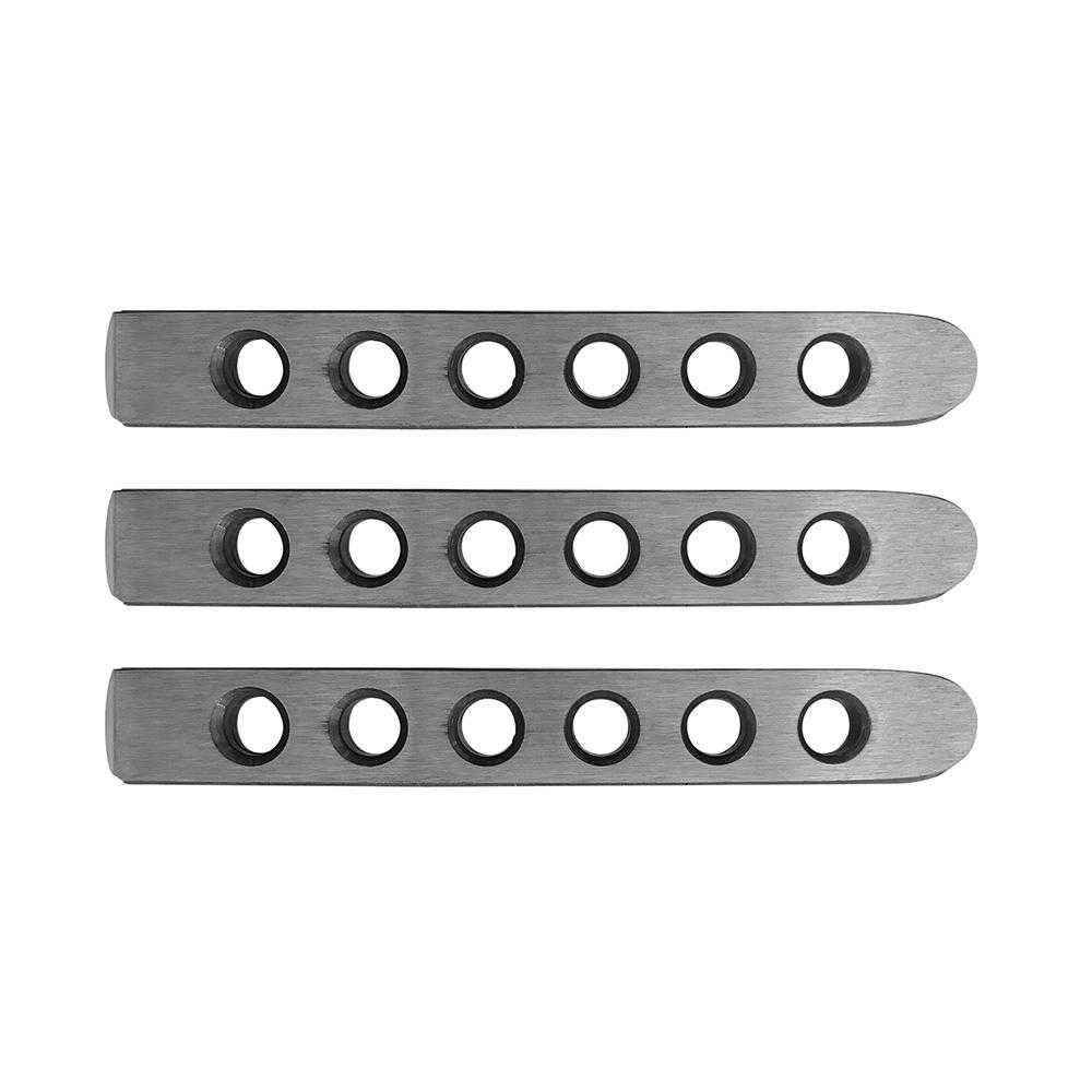 DV8 2007-2018 Jeep JK 2 Door Handle Inserts | 3 pcs | Silver - D-JP-190059-AL-3