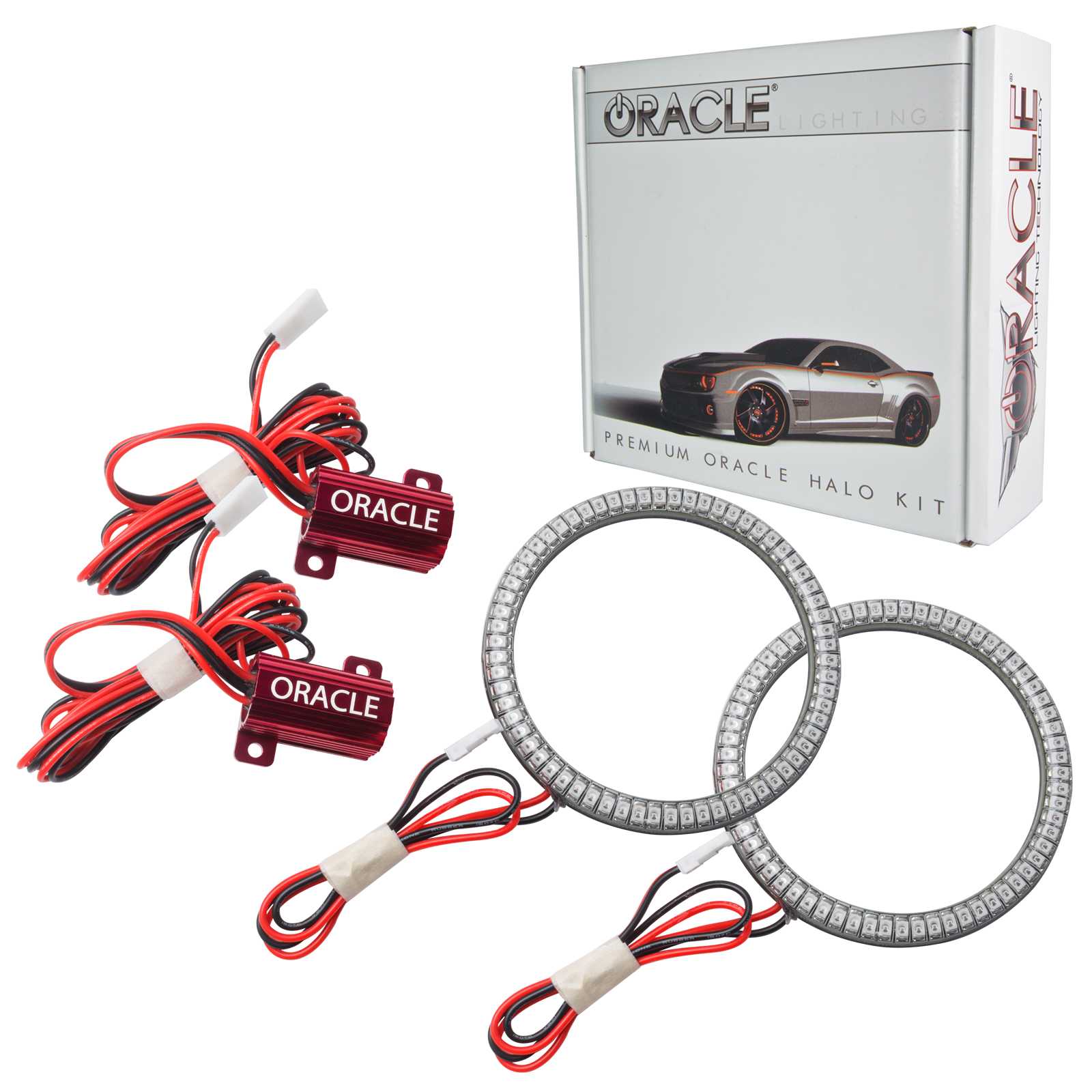 ORACLE Lighting 2014-2015 GMC Sierra Surface Mount LED Fog Light Halo Kit 1261-005