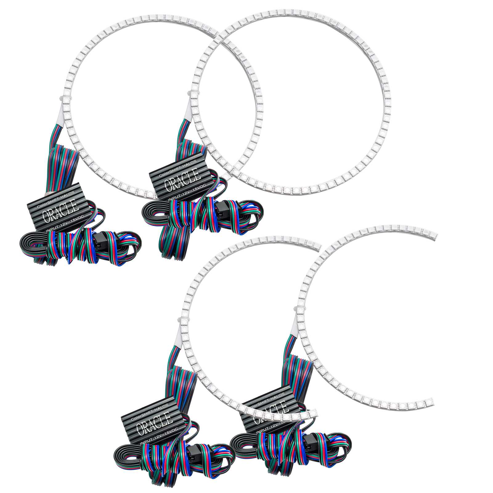 2007-2009 Dodge Durango LED Headlight Halo Kit