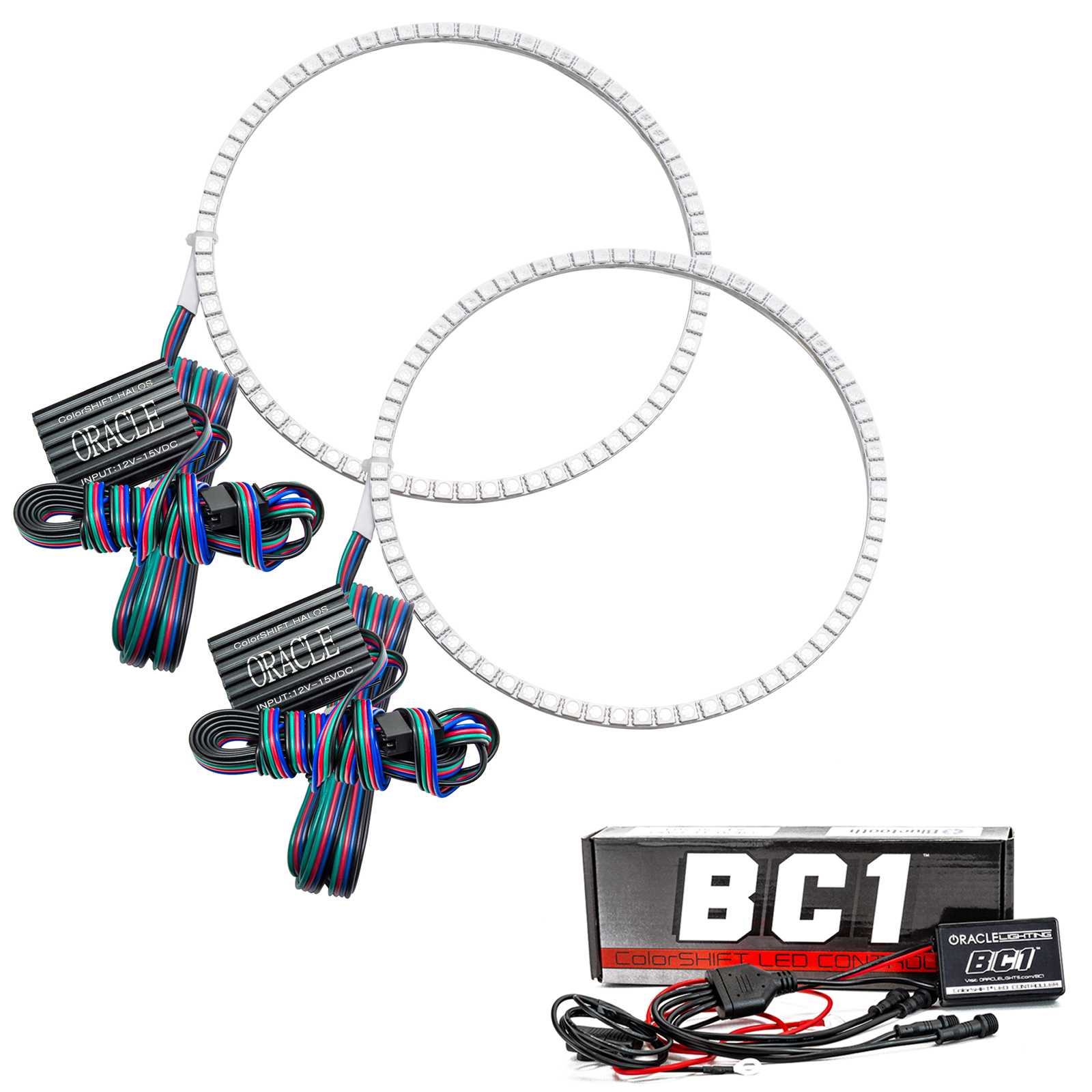2003-2010 Hummer H2 LED Headlight Halo Kit